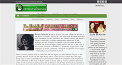 Desktop Screenshot of doreenvaliente.com